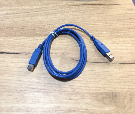 Zdjęcie oferty: Niebieski Kabel do drukarki  USB-A do USB-B