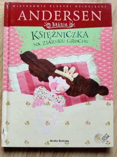 Zdjęcie oferty: Księżniczka na ziarnku grochu Hans Christian Andersen + płyta CD