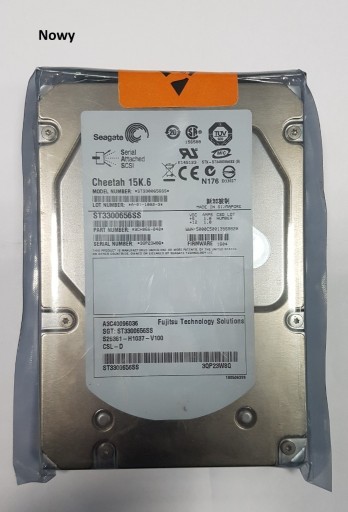 Zdjęcie oferty: SEAGATE 15K.6 300GB 15K 16MB SAS 3.5'' ST3300656SS