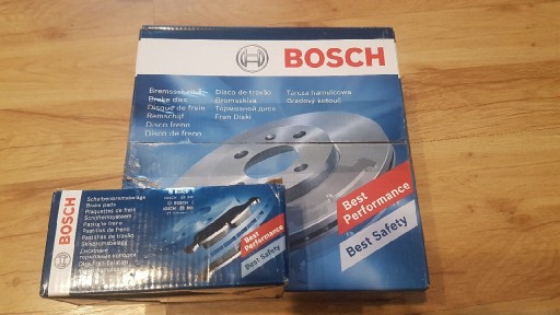 Zdjęcie oferty: Bosch tarcze, klocki kpl. przód  Corolla e11, e10