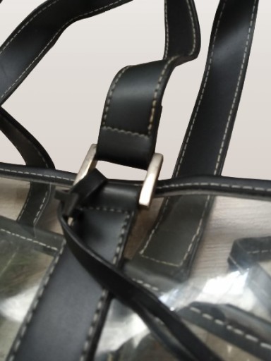 Zdjęcie oferty: TORBA NA ZAKUPY SHOPPERKA TOREBKA TRANSPARENTNA TOTE BAG EAST ADDITIONS