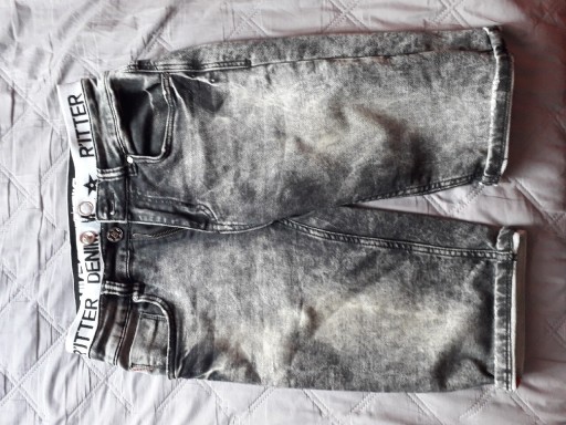 Zdjęcie oferty: Szorty jeansowe chłopięce  czarne, r.29
