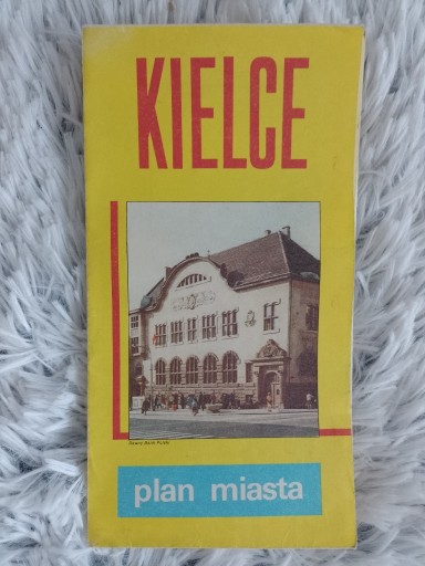 Zdjęcie oferty: Kielce stara mapa plan 1981