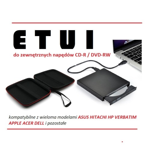 Zdjęcie oferty: Etui / pokrowiec do nagrywarek  CD-R / DVD-RW