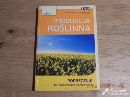 Zdjęcie oferty: Produkcja roślinna. Część 1. Zbigniew Czerwiński