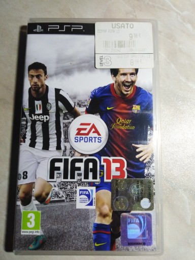 Zdjęcie oferty: FIFA13 PSP, interfejs po włosku, stan idealny 