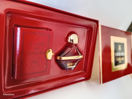 Zdjęcie oferty: Guerlain Samsara perfum unikat book miniatura