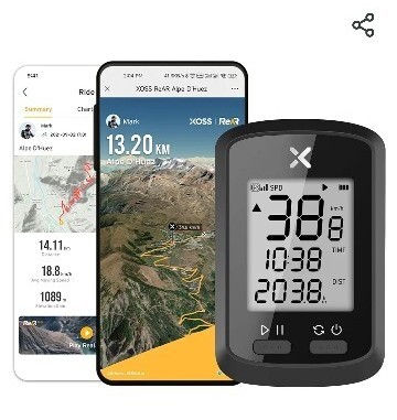 Zdjęcie oferty: XOSS G Feature smart GPS licznik rowerowy