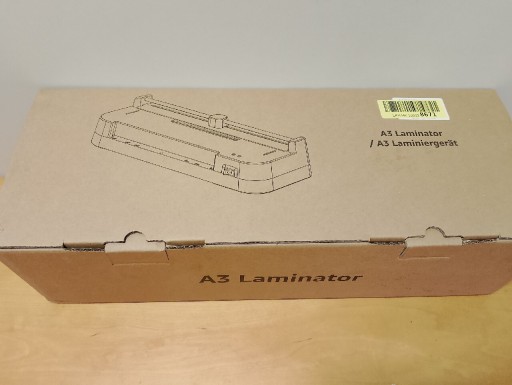 Zdjęcie oferty: Laminator termiczny,biurkowy 3 w 1 A3