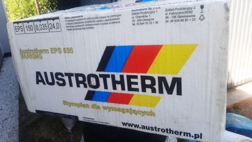 Zdjęcie oferty: Styropian Austrotherm eps parking 150 0,035 /4 cm 