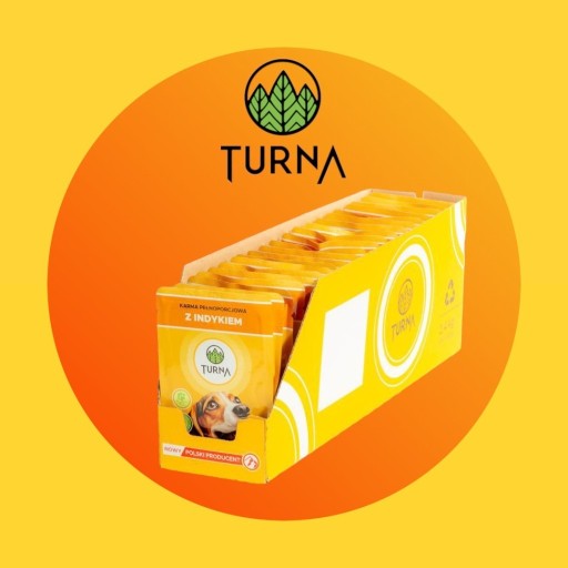 Zdjęcie oferty: Mokra karma Turna indyk 0,1 kg 24szt.