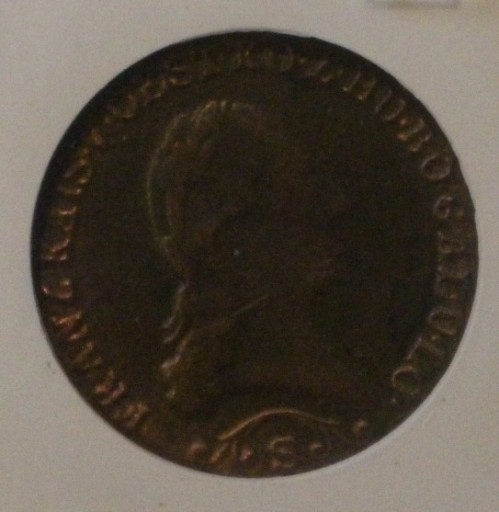 Zdjęcie oferty: 1 KREUZER - 1 KRAJCAR 1812 S  AUSTRIA  GCN VF25