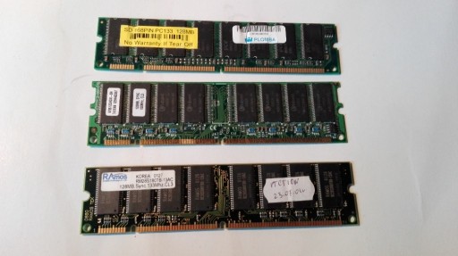 Zdjęcie oferty: DIMM SDRAM 128MB 133MHz