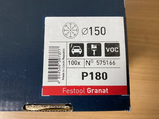 Zdjęcie oferty: 1 Krążek ścierny Festool Granat STF D150/48 P180