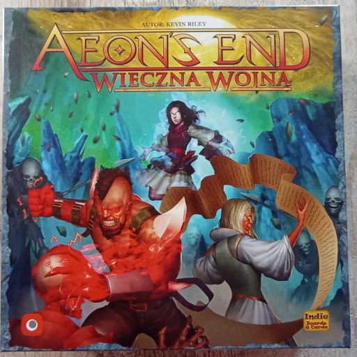 Zdjęcie oferty: Aeon's End Wieczna wojna, 2 dodatki, mata, insert, promka - jak nowe ideał