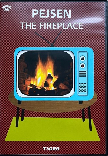 Zdjęcie oferty: DVD Pejsen The Fireplace (ogień w kominku kominek)