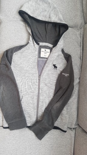 Zdjęcie oferty: Zapinana bluza z kapturem Abercrombie kids 11/12 l