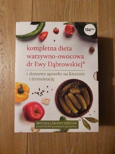 Zdjęcie oferty: Kompletna dieta warzywno-owocowa Ewy Dąbrowskiej 