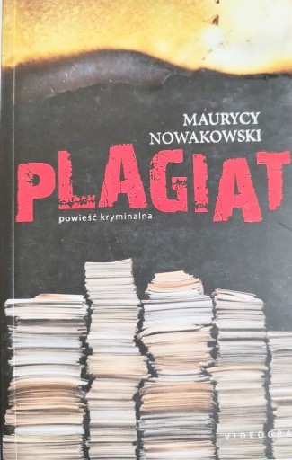 Zdjęcie oferty: Plagiat , powieść kryminalna