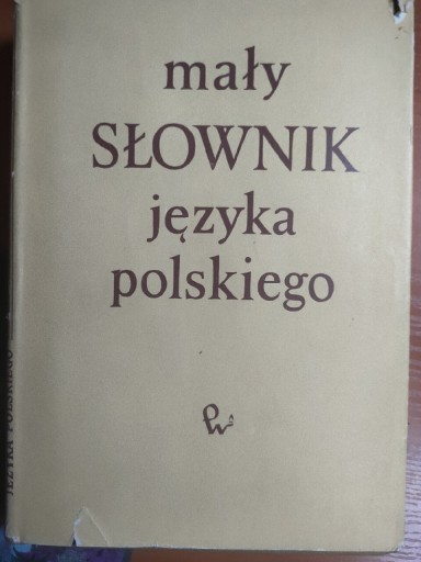 Zdjęcie oferty: Słownik języka polskiego