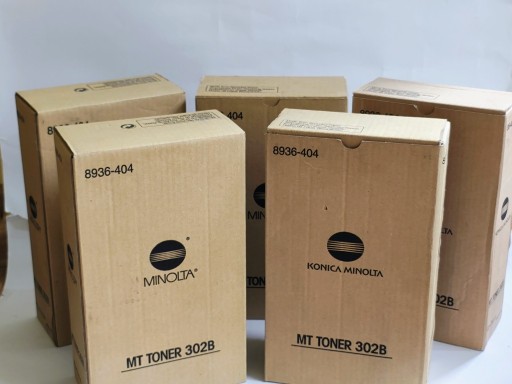 Zdjęcie oferty: Zestaw 10x oryginalny toner Minolta 302b