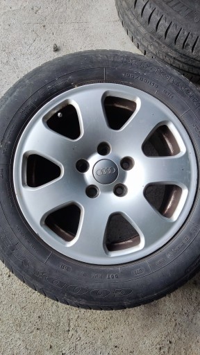 Zdjęcie oferty: Alufelgi Audi 5x112, 15 cali, opony 195/65/15