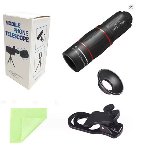 Zdjęcie oferty: Obiektyw aparatu telefonu x18 zoom optyczny plus macro