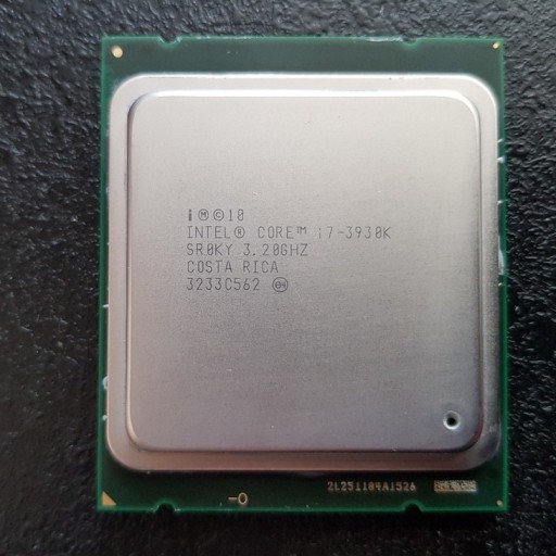 Zdjęcie oferty: Intel Core i7-3930K 3,2-3,8GHz SR0KY