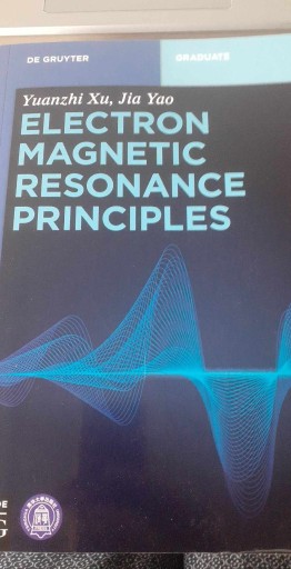 Zdjęcie oferty: Electron magnetic resonance principles