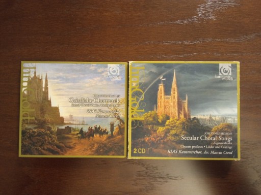 Zdjęcie oferty: Brahms Secular choral (2CD)+ Geistliche RIAS Creed