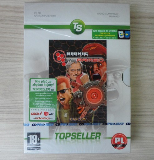 Zdjęcie oferty: Bionic Commando Rearmed PL PC Nowa FOLIA