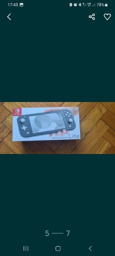 Zdjęcie oferty: Konsola Nintendo Switch + etui + 2 gry