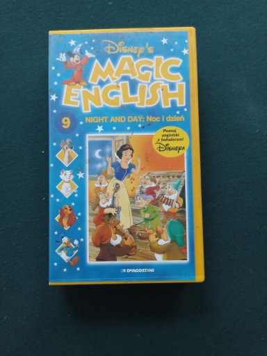 Zdjęcie oferty: VHS Disney Magic English 9 Night and day