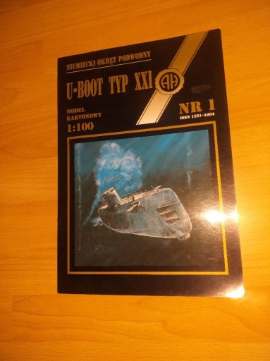 Zdjęcie oferty: U-BOOT typ XXI wydawnictwo "Haliński"
