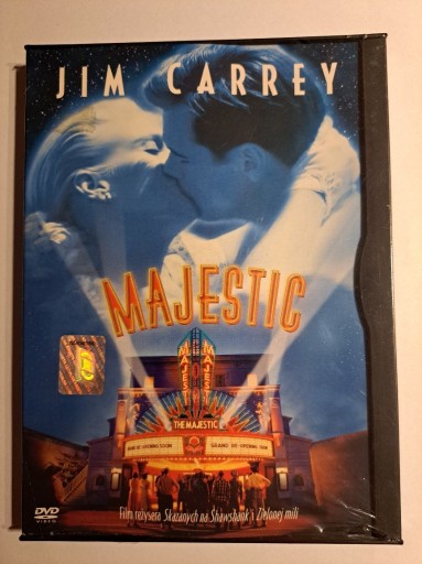 Zdjęcie oferty: MAJESTIC [Jim Carrey] [DVD] Napisy PL, FOLIA