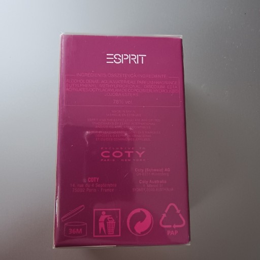 Zdjęcie oferty: Esprit Connect woman 30ml EDT unikat