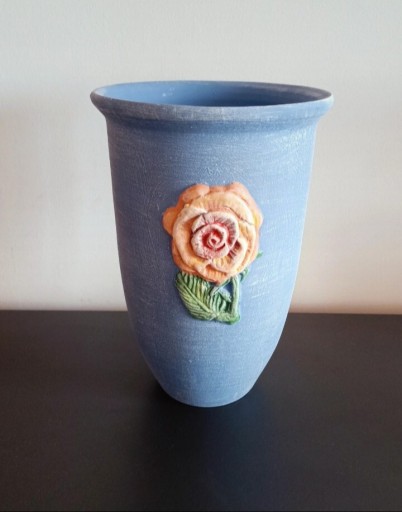 Zdjęcie oferty: Wazon Ceramiczny z motywem Róży 