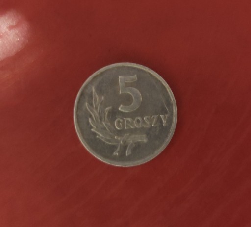 Zdjęcie oferty: Moneta 5 groszy 1962, aluminium