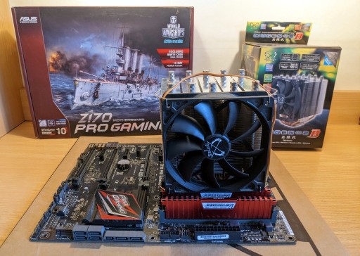 Zdjęcie oferty: Zestaw Intel Core i5 6600K + Asus Z170 Pro Gaming + 16GB DDR4 + chłodzenie