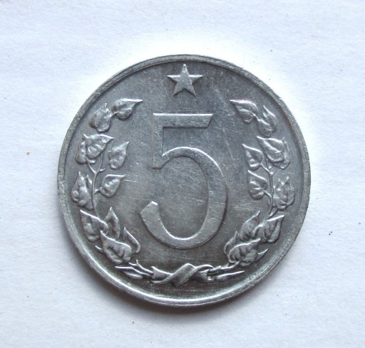Zdjęcie oferty: 5 Halerzy 1975 r.  Czechosłowacja