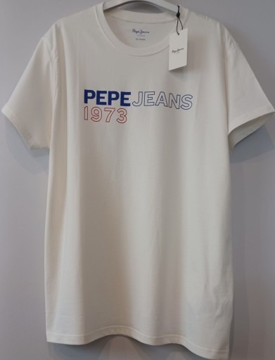 Zdjęcie oferty: T-shirt męski koszulka L Pepe Jeans nowy biały
