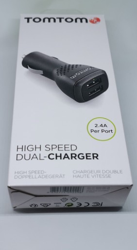 Zdjęcie oferty: Ładowarka Samochodowa TomTom High Speed Dual Charger