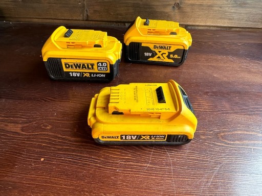 Zdjęcie oferty: Bateria akumulator DeWalt 18V XR 5AH 