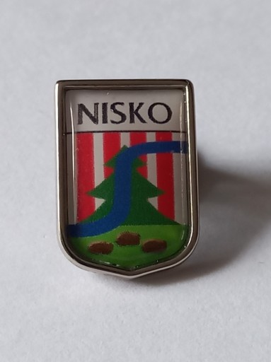 Zdjęcie oferty: Herb miasta i gmina Nisko przypinka pin odznaka