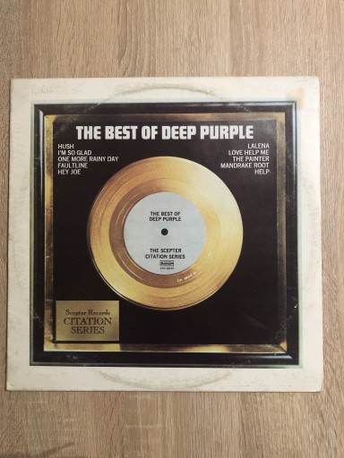 Zdjęcie oferty: Deep Purple The Best of Deep Purple USA 1972 EX+++