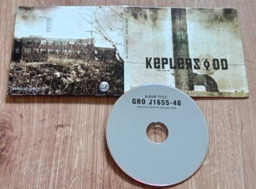 Zdjęcie oferty: KEPPLERS ODD - GRO J1655-40 CD ambient