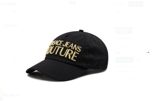 Zdjęcie oferty: VERSACE JEANS COUTURE BEJSBOLÓWKA/CZAPKA 