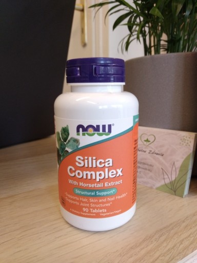 Zdjęcie oferty: Now Foods Silica Complex 90t