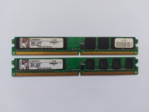 Zdjęcie oferty: Kingston DDR2 2GB (2x1GB) 800 MHz CL6