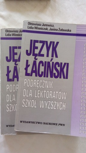 Zdjęcie oferty: Jurewicz  Język łaciński dla lektoratów 